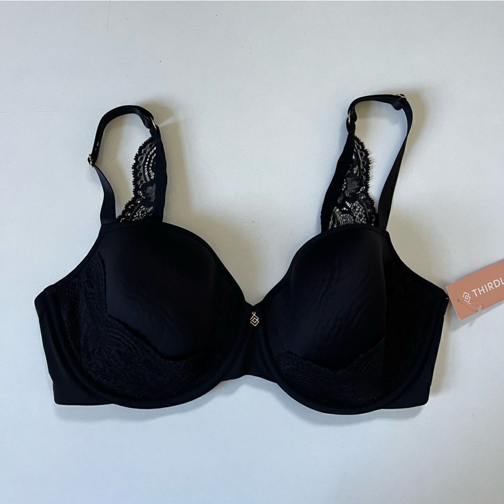 Thirdlove NWT 24/7™ Lace Back T-shirt Bra 34E - Picture 4 of 11